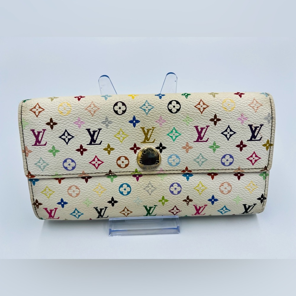Louis Vuitton Murakami Sarah Wallet - Picture 1 of 9